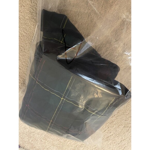 Brooks Brothers Quilted Plaid Coat Tartan Style Wool Exterior Size Girl XS - Picture 14 of 14